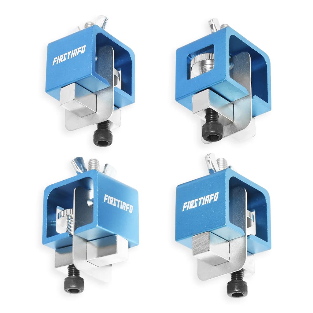 FIRSTINFO Butt Welding Clamps, Auto Body Panel Clamps 4 pcs for Edge-to-Edge Welding