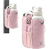 Ecoclasp Magnetic Gym Bag, Magnetic Water Bottle Bag for Men and Woman with Phone Pockects, Sports and Travel(Eco-friendly packaging)- Pink