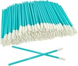 ZHIYE Lip Brushes 200Pcs Blue Handles Make Up Brush Lipstick Lip Gloss Wands view 1