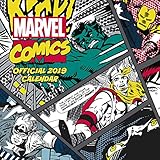 Marvel Comics Classic Official 2019 Calendar - Square Wall Calendar Format by 