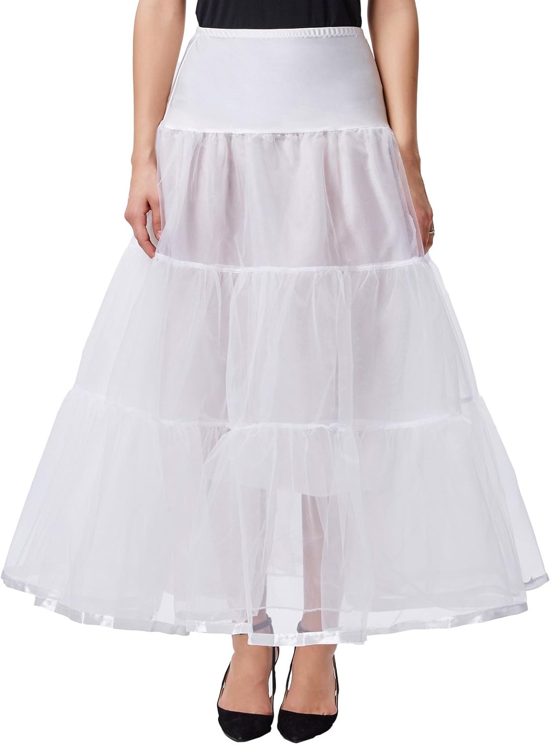 GRACE KARIN Women's Ankle Length Petticoats Wedding Slips Plus Size S-3X at  Women’s Clothing store