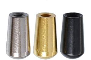 EINCORN 3Pcs Metal Guitar 3 Way Toggle Knobs Tip Caps Replacement Part for Electric Guitar Pickup Selector Switches