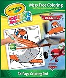 Crayola Color Wonder, Disney Planes Coloring Book and Markers, Mess Free Coloring, Gift for Ages 3, 4, 5, 6