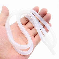 Silicone Tube 3/16"(5mm) ID x 5/16"(8mm) OD Clear