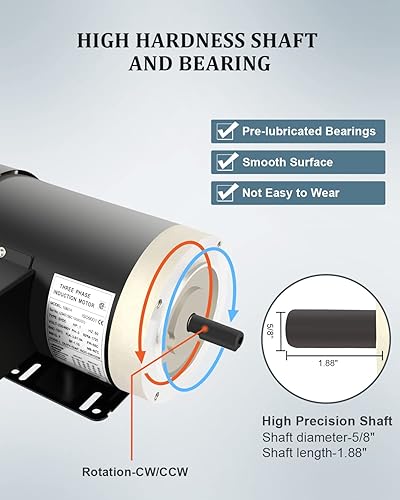 1HP Electric Motor 1725 RPM General Purpose Three Kenya