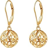 Valentines Day Gifts S925 Sterling Silver Heart Dangle Drop Stud Earrings for Women Mom Sister Friend Jewelry