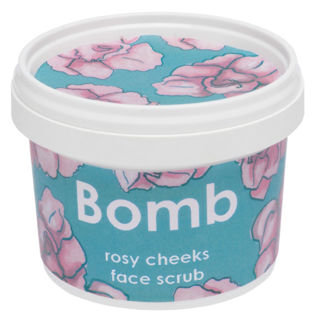 Bomb Cosmetics Rosy Cheeks Face Scrub, 120ml