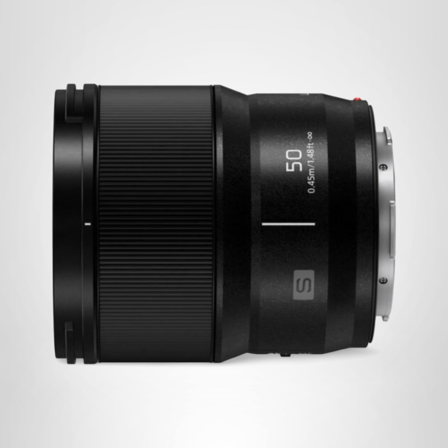 Panasonic LUMIX S Series Camera Lens, 50mm F1.8 L-Mount Interchangeable Lens for Mirrorless Full Frame Digital Cameras, S-S50 Black