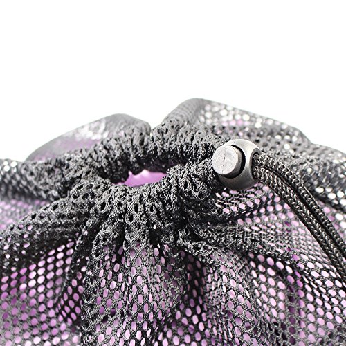 image for M-Aimee 3 Pack Large Mesh Stuff Sack, Laundry Bag,Golf Ball Bag, Durab