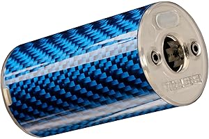 T238-Nano Airsoft Tracer Unit, Carbon Fiber Mini Tracer with 14mm CCW Thread Interface and Type-C Charging Port, 14mm CCW to 11mm CW Adapter