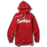 COOKIES Original Logo V2 Men's Pullover Hoodie – Soft Fleece Hoodies for Men's Casual Wear – Warm & Comfortable Casual Outfit