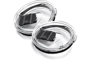 ANLVICO 2Pack 30 oz Tumbler Lid for YETI Magnetic Slider Replacement Lids, Compatible for Yeti 30 oz Tumbler, 14 oz Mug and 35 oz Straw Mug, Travel Spill Proof Cup Lids Covers with Magnetic Slider Switch