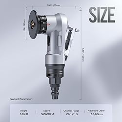 VISLONE Mini Pneumatic Chamfering Machine, 45