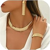 Someki Statement Jewelry Sets Necklace And Bracelet Set Necklace And Earring Set Anniversary Birthday Gifts for Women