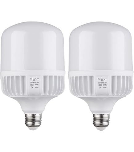 VELNEX High Watt LED Bulbs 250W-300W Equivalent, 35W Bright