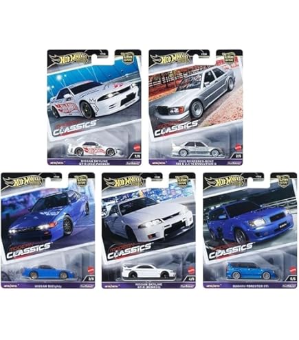 Amazon.com: Hot Wheels HKF53 Premium 2-Pack Nissan Skyline GT-R