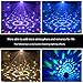 Comwinn Disco Lights Sound Activated Strobe Light Disco Ball Dj Lights Party Lights Xmas 7colors Disco light Disco Party Lights Show for Christmas Parties DJ Karaoke Wedding Outdoor with Remote
