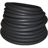 3/8in OD 1/8in ID Speargun Band/Sling Thick Walled Black Latex Rubber Tubing ONE Continuous Piece(#408) (Select Length)