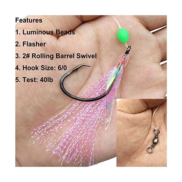 Easy-Catch-30-Pack-Sabiki-Fishing-Rigs-Fishing-Flasher-Lures-Baits-Hooks