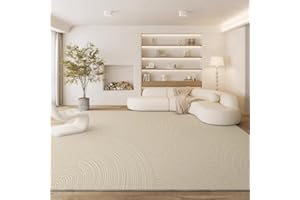 Rug Living Room Large 200 x 300 cm Area Rugs Non Slip Rugs Soft Short Pile Carpet Rug for Office Bedroom Dining Room Modern G