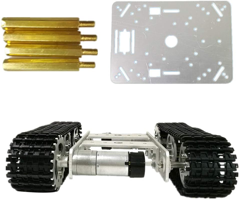 Shiwaki T100 Metal Robot Tank Car Chasis Kits De ...