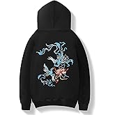 Niepce Inc Novelty Graphic Embroidered Hoodies for Men