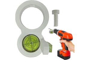Drill Spirit Level - Electric Drill Leveler Tool,Precision Spirit Level Attachment,for Wall Decoration Photo Frame Pipeline L