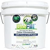 BioTurf Granular Turf Infill Yard Odor Eliminator 1 Gallon Pail | Yard Odor Eliminator for Artificial Grass &amp; Dog Runs, Natural Turf Deodorizer for Pet Urine &amp; Feces Neutralizer