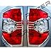 Razer Auto Triple Chrome Plated Taillight Trim Bezel Cover for 2014-2016 Toyota Tundra CrewMax Double Cab
