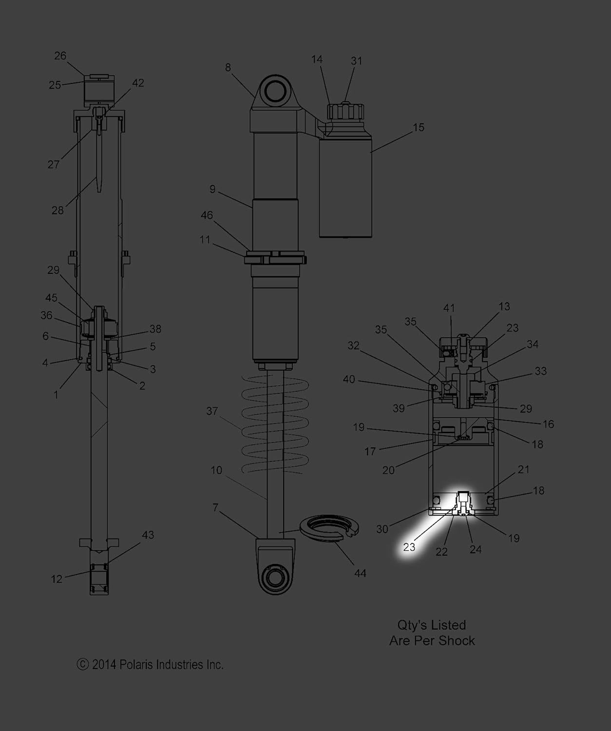 Amazon.com: Polaris 2013-2019 800 Rush Pro-S 800 Switchback Pro-S O Ring  Wer 400614 1800501 New Oem: Automotive