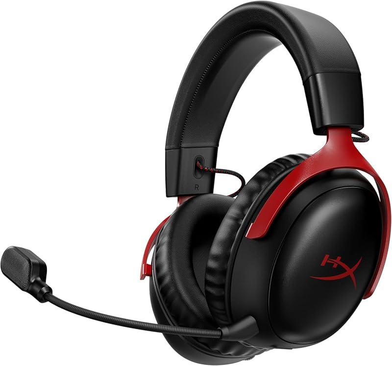 HyperX Cloud III S Wireless Gaming Headset 2.4GHz Bluetooth 53mm Drivers