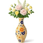 3D Puzzle Vase &ndash; 160-Piece Curved Plastic Jigsaw with Detachable Water Cup | DIY Decorative Flower Vase for Adults &ndash; Ideal Gift for Puzzle Enthusiasts &amp; Home D&eacute;cor