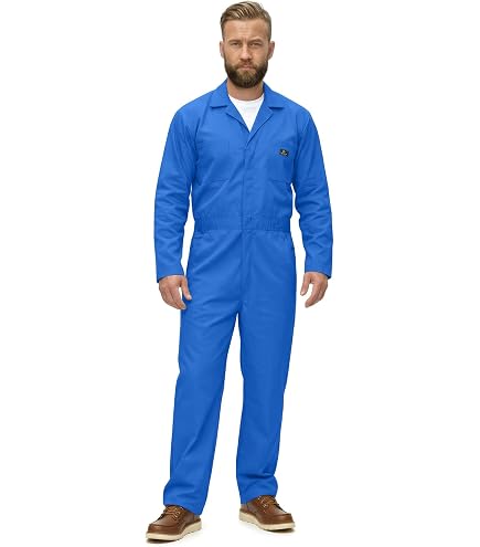Amazon.com: Natural Uniforms Mens Short Sleeve Zip Up Coverall