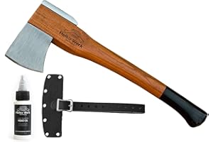 1844 Helko Werk Germany Vario Universal Hatchet - German Made Small Axe Hatchet and Pack Axe for Cutting Wood and Splitting Wood - Head 2 lbs, Handle 18 in. (Universal Hatchet) #10051