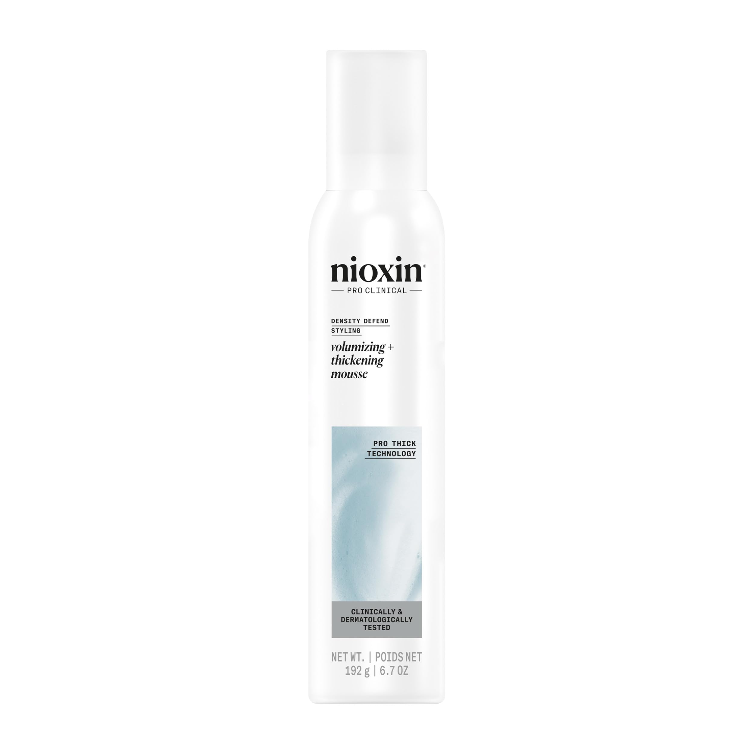 Nioxin Density Defend Volumising + Thickening Hair Mousse - Volumising Hair Mousse For Fine and Thinning Hair, 200ml
