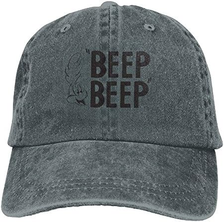 YYxin2xu Beep Beep Unisex Flat Bill Hip Hop Cap Baseball Hat Head-Wear Cotton Trucker Hats Asphalt