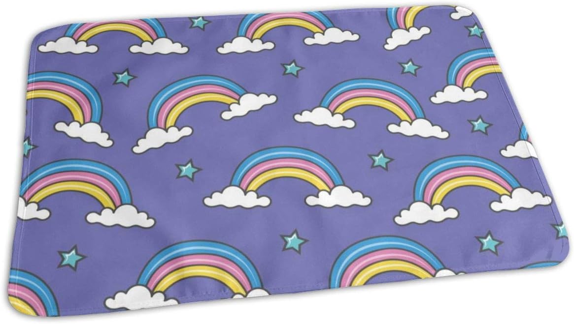 changing mat rainbow