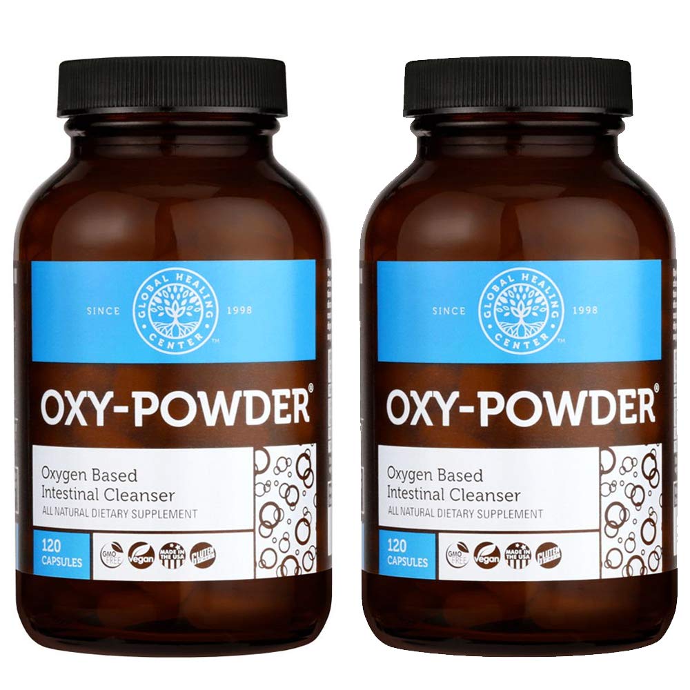 Global Healing Center OxyPowder Colon Cleanse Detox Oxygen Based