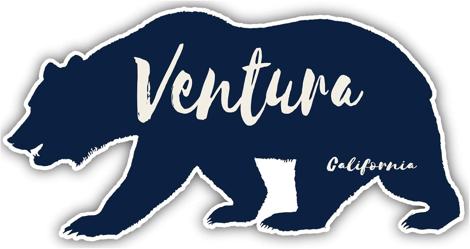Ventura California Souvenir 3x1.5Inch Vinyl Decal Sticker