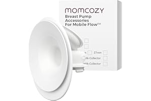 Momcozy Original Replacement Accessories for Upgraded Mobile Flow | Upgraded M9,Original Upgraded M9 Breastfeeding Parts,24mm Flange,1 Pack
