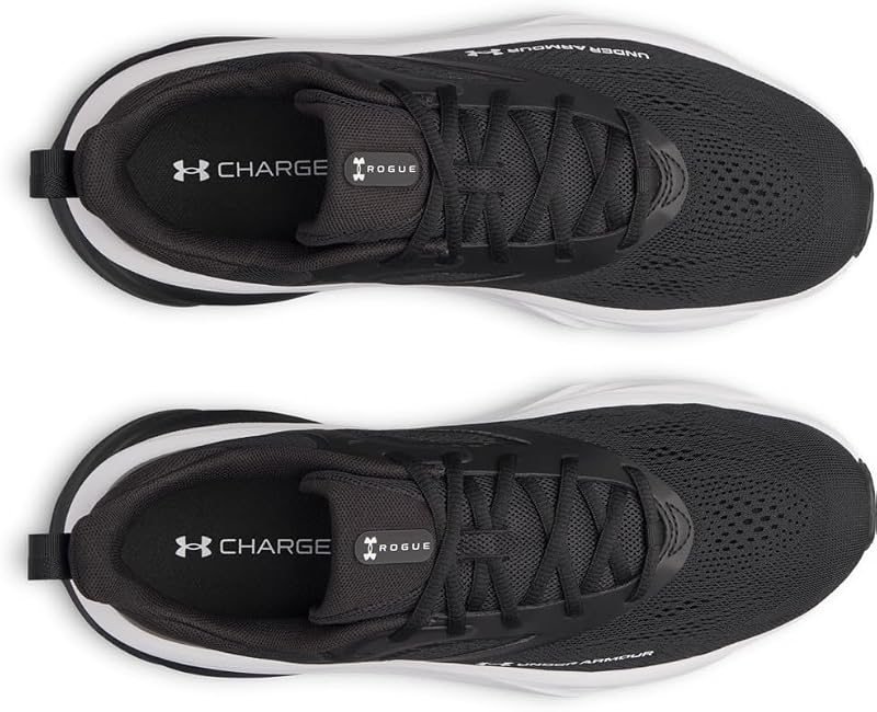 UA Rogue 6 - Nero/Nero/Bianco - 7, Nero Nero Bianco, 41 EU