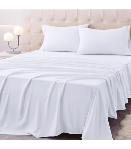 Twin 3-Piece Luxury Bed Sheet Set - 1800 Thread Count Brushed Microfiber, 14" Deep Pocket, Beige - View #8