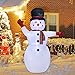 GABOSS 8Ft Christmas Inflatable Snowman LED Light Up Christmas Xmas for Blow Up Yard Decoration,ndoor Outdoor Garden Christmas Decoration