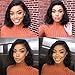 Ms Taj Short Afro Kinky Curly Human Hair Wigs for Black Women Brazilian Virgin Short Curly Afro Wigs None Lace 150% Density Unprocessed Afro Wig Human Hair Curly Machine Made (wavy wig)