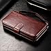 Joopapa iPhone 7 Plus Case, iPhone 7 Plus Wallet case, Pu Leather Magnet Stand Wallet Credit Card Holder Flip Case Cover Built-in 9 Card Slots Case for Apple iPhone 7 Plus (Brown)