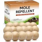 KQCWKH Mole Repellent, Gopher Repellent, Groundhog Repellent Outdoor 16P | Vole Repellent Outdoor, Armadillo Repellent, Mole Deterrent for Yard, Lasts Up To 3 Months