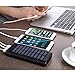 Solar charger 24000mah HuaF Portable Battery Pack Phone Charger 3 USB Ports(1A+2A+2A) Backup Battery For iPhone iPad Samsung HTC Cellphones Tablet And More