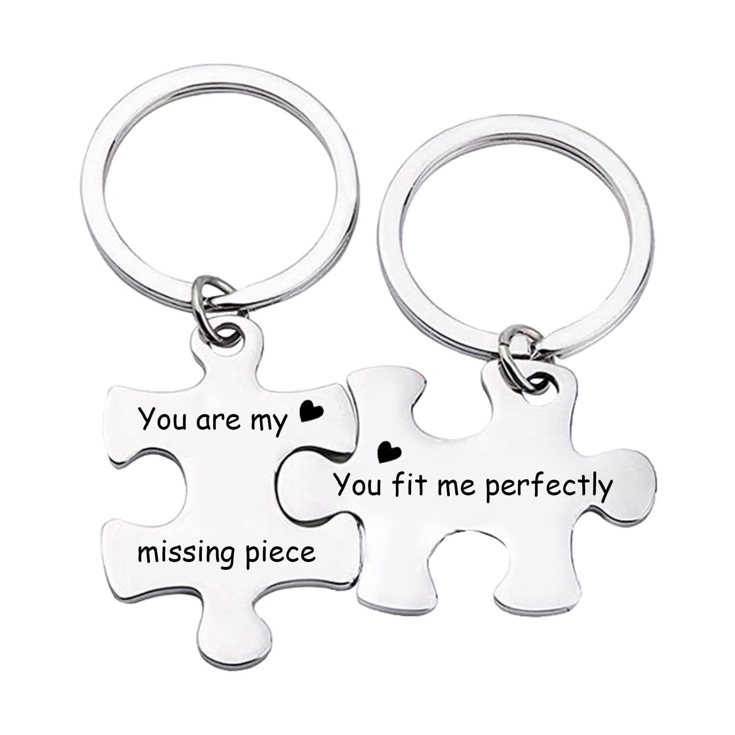 Couples Gifts for Girlfriend Boyfriend Gifts for Husband Wife Keychain Matching Set Valentine's Day Couples Anniversary Keychains Gift for Him Her