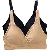 Felina Seamless Light Support Bralette 2-Pack