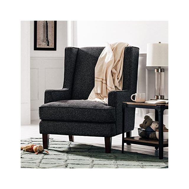 Amazon Brand Stone & Beam Highland Modern Wingback Living Room Accent
